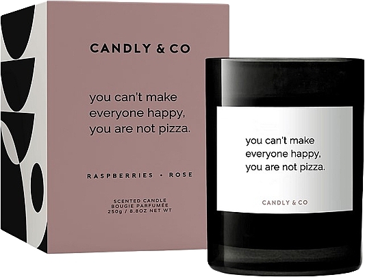 Scented Candle - Candly & Co No.7 You Can't Make Everyone Happy, You Are Not Pizza Scented Candle — photo N1