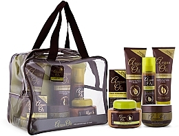 Fragrances, Perfumes, Cosmetics Set - Xpel Marketing Ltd Argan Oil (sh/250ml + cond/250ml + oil/50ml + mask/220ml + h/spr/150ml + b/but/250ml)