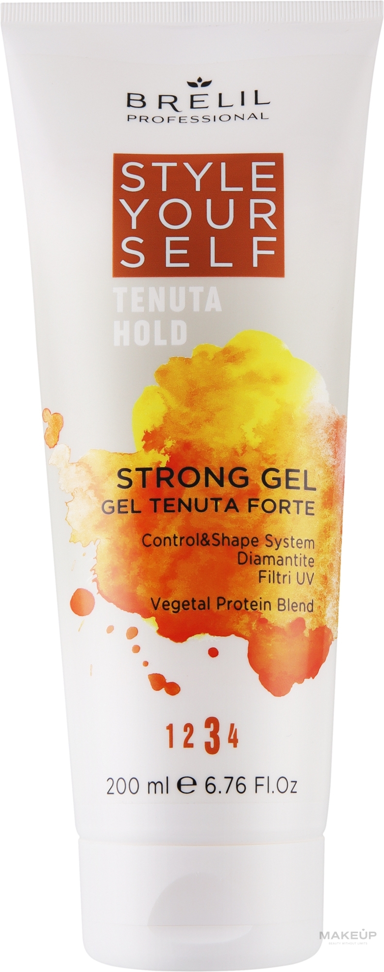 Hair Gel - Brelil Style Yourself Hold Strong Gel — photo 200 ml