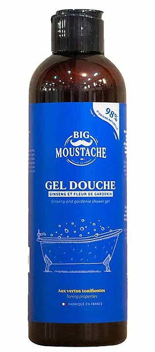 ジンセン シャワージェル - Big Moustache Shaving Shower Gel — photo N1