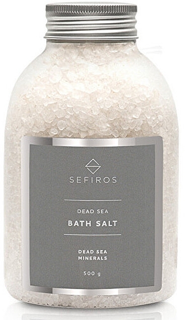 Dead Sea Mineral Bath Salt - Sefiros Dead Sea Bath Salt With Dead Sea Minerals — photo N1