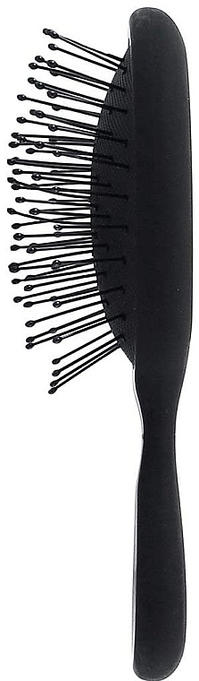 Mini Hair Brush, black - Rolling Hills Detangling Brush Mini Black — photo N2