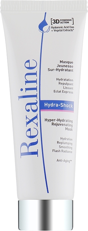 Super Moisturizing Anti-Aging Mask - Rexaline Hydra 3D Hydra-Shock Mask (tester) — photo N1