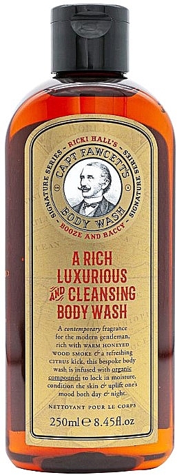 Shower Gel - Captain Fawcett Ricki Hall's Booze & Baccy Cleansing Body Wash — photo N1