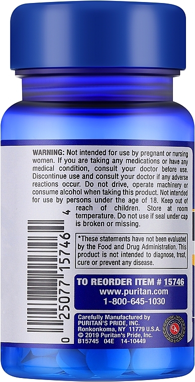 Melatonin Dietary Supplement - Puritan's Pride Melatonin 5 Mg — photo N2