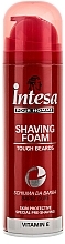 Vitamin E Shaving Foam - Intesa Classic Red Shaving Tough Beards — photo N1