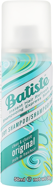 Dry Shampoo - Batiste Dry Shampoo Clean and Classic Original  — photo N6