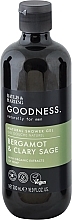 Fragrances, Perfumes, Cosmetics Shower Gel for Men - Baylis & Harding Goodness Natural Shower Gel Bergamot And Clary Sage