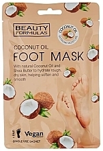 Fragrances, Perfumes, Cosmetics Coconut Oil Foot Mask - Beauty Formulas Coconut Oil Foot Mask