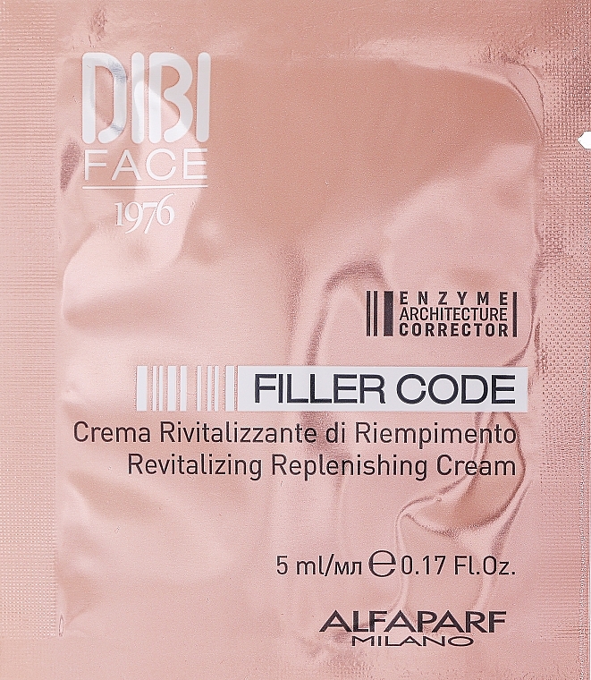 GIFT! Repairing Filler Cream - DIBI Milano Filler Code Revitalizing Replenishing Cream (sample) — photo N1