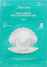3Step Skin Luminous Kit - JMsolution Marine Luminous Pearl Balancing Mask (essence/1.5ml + mask/30ml + cr/1.5ml) — photo N1