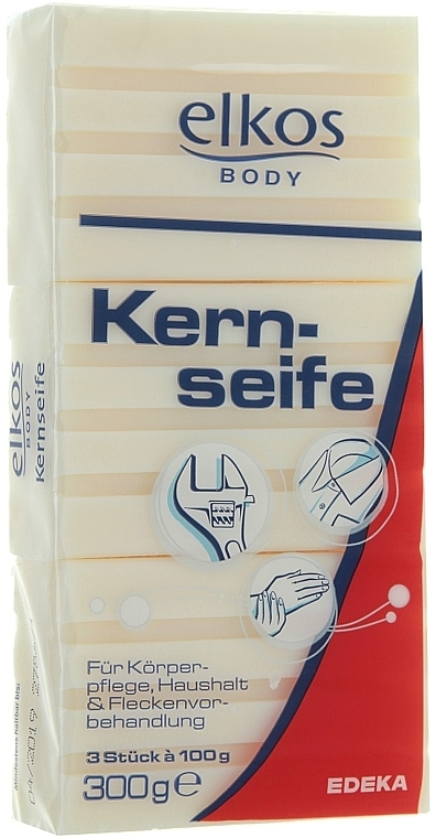 Anti-Stain Laundry Soap - Elkos Body Soap Kern-Seife — photo N3