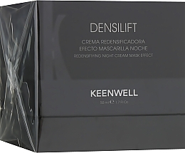 Fragrances, Perfumes, Cosmetics Night Cream - Keenwell Densilift Redensifiying Night Cream Mask Effect