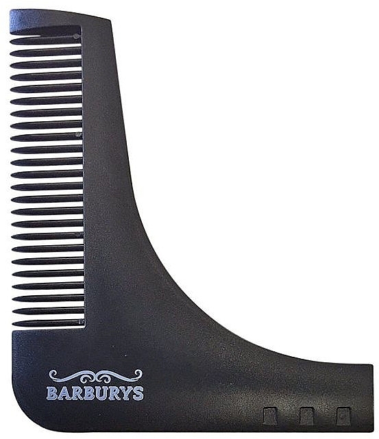 Beard Comb - Barburys Barberang Beard Shaping Comb — photo N2