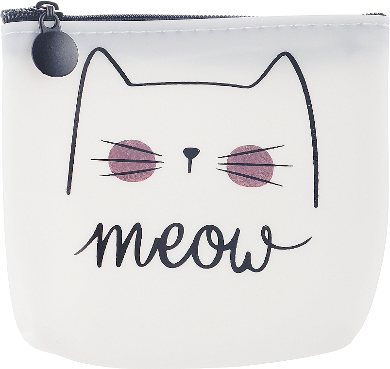 Silicone Zipped Wallet "Meow" - Cosmo Shop — photo N2