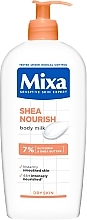 Fragrances, Perfumes, Cosmetics Nourishing Body Milk - Mixa Shea Nourish Body Milk