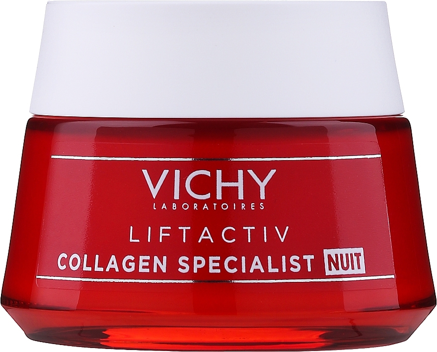 Collagen Night Cream - Vichy LiftActiv Collagen Specialist Night — photo N2