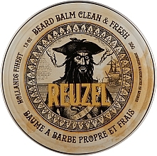 Beard Balm for Men - Reuzel Beard Balm Clean & Fresh — photo N1