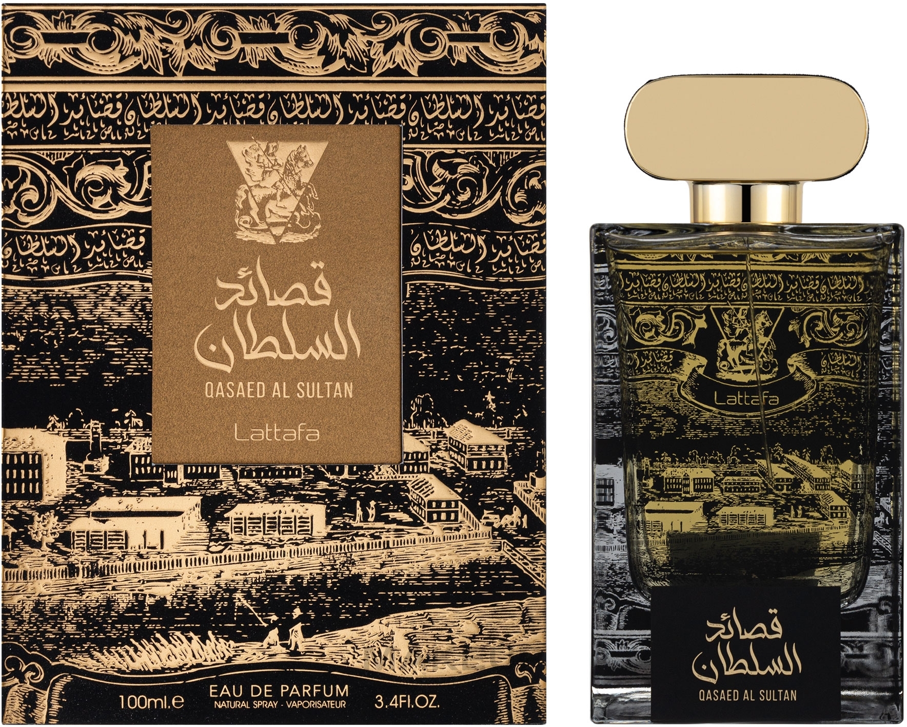 Lattafa Perfumes Qasaed Al Sultan - Eau de Parfum — photo 100 ml