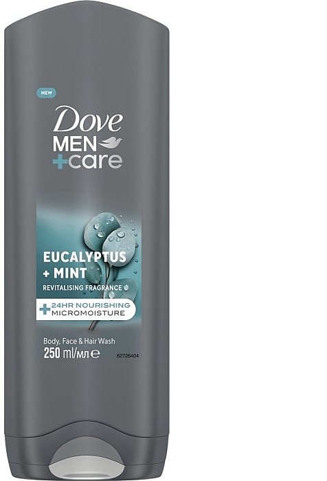 Shower Gel - Dove Men+Care Eucalyptus + Mint Shower Gel  — photo N1