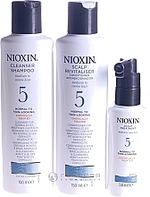 Fragrances, Perfumes, Cosmetics Set - Nioxin Thinning Hair System 5 Starter Kit (shm/150ml + cond/150ml + mask/50ml)