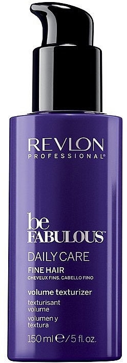 Volumizing Texturizing Lotion for Thin Hair - Revlon Professional Be Fabulous Daily Care Fine Hair Volume Texturizer  — photo N4