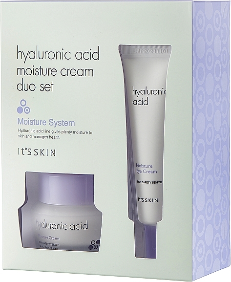 Set - It's Skin Hyaluronic Acid (f/cr/50ml + eye/cr/15ml) — photo N1