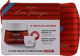 Fragrances, Perfumes, Cosmetics Set - Vichy LiftActiv Le Protocole Anti-Rides (d/cr/50ml + n/cr/15m + bag/pcs) 