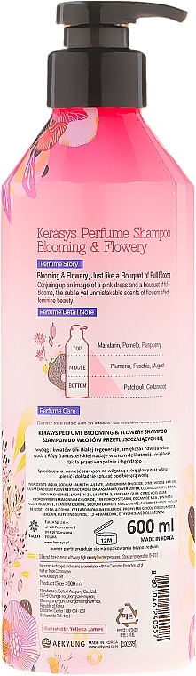 Hair Shampoo "Blooming & Flowery" - KeraSys Blooming & Flowery Perfumed Shampoo — photo N2