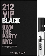 Carolina Herrera 212 VIP Black - Eau de Parfum (sample) — photo N1