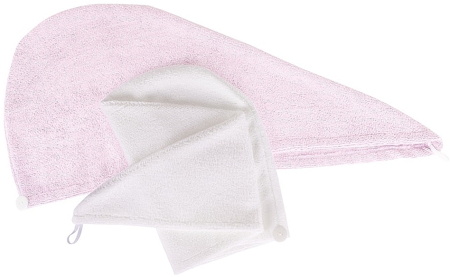Hair Towel Set - Brushworks Hair Towel Wrap Duo — photo N2
