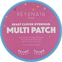 Fragrances, Perfumes, Cosmetics Hydrogel Patch with Pomegranate Extract & Calamine - Reyena16 Heart Flower Hydrogel Multi Patch