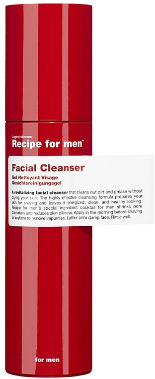 Facial Cleanser - Recipe For Men Facial Cleanser — photo N1