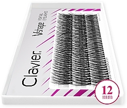 Fragrances, Perfumes, Cosmetics False Lashes, 12mm - Clavier V-Shape Eyelashes