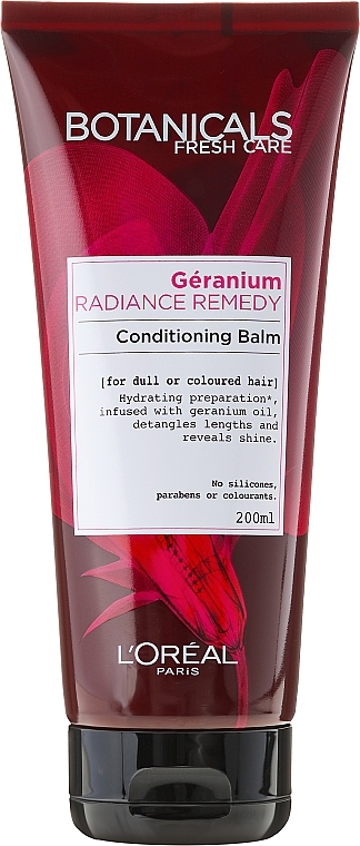 Hair Balm - L'oreal Paris Botanicals Geranium Radiance Remedy Conditioning Balm — photo N3