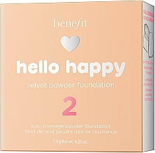 Powder Foundation - Benefit Hello Happy Velvet Powder Foundation — photo N4