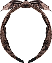 Fragrances, Perfumes, Cosmetics Hair Hoop, brown - Donegal FA-5651