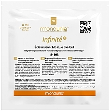 Brightening Biocellulose Mask with Tyrosinase Inhibitor - M'onduniq Bio-Cell Brightening Biocellulose Mask With Tyrosinase Inhibitor Delentigo — photo N1