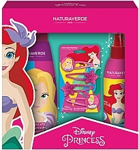 Set - Naturaverde Disney Princess (shm/300ml + cond/sprat/200ml + h/clip/4pcs) — photo N1