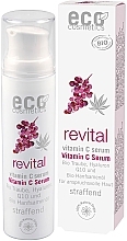 ビタミンC配合の活性化フェイシャルセラム - Eco Cosmetics Revital Vitamin C Serum — photo N1