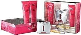 Fragrances, Perfumes, Cosmetics New Brand Extasia - Set (edp/100ml + edp/20ml + b/lot/130ml + sh/gel/130ml) 