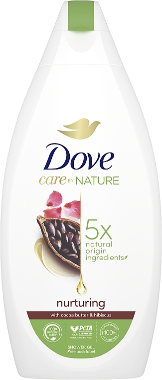 Shower Gel Cream - Dove Care By Nature Nurturing Shower Gel — photo N5