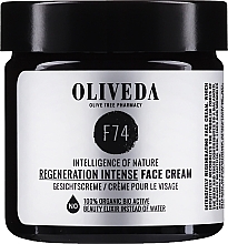 Fragrances, Perfumes, Cosmetics Regeneration Intense Cream - Oliveda F74 Face Cream Regeneration Intense