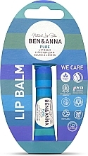 Fragrances, Perfumes, Cosmetics Unscented Lip Balm - Ben & Anna Lip Balm Pure