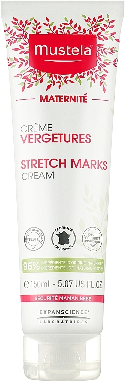 Anti-Strech Marks Cream - Mustela Maternity Stretch Marks Cream Active 3in1 — photo N1