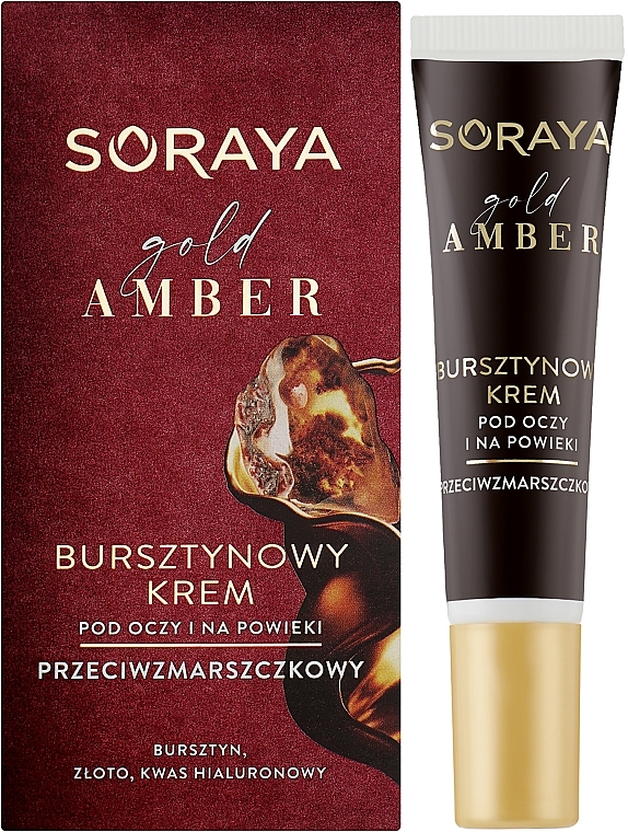Anti-Wrinkle Eye Cream - Soraya Gold Amber — photo N6