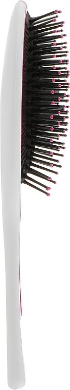 Massage Hair Brush, HB-02-07, white and pink - Beauty LUXURY — photo N9