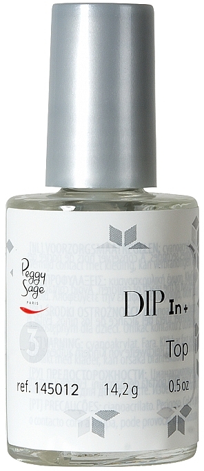 Acrylic Top Coat - Peggy Sage 3 Dip in + Top — photo N4