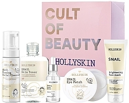 Set, 5 items - Hollyskin Snail Smart Care Maxi Set — photo N5