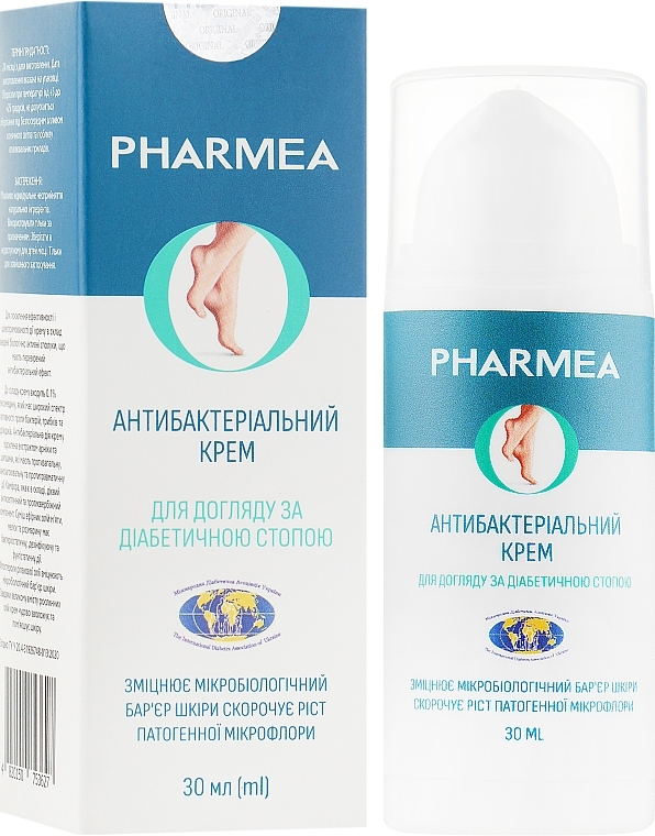 Antibacterial Cream for Diabetic Foot Care - Pharmea — photo N2